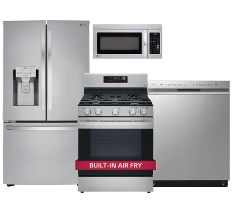 LG 4 Piece Stainless Steel Kitchen Package | Van's Home Center