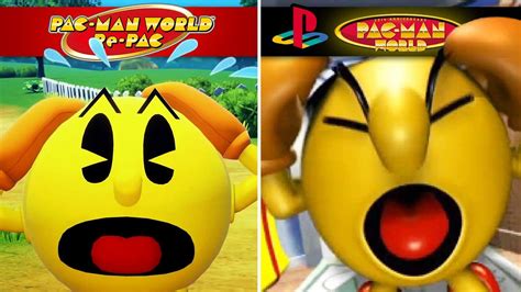 Video Comparison Of Pac Man World Re Pac Nintendo Switch Vs