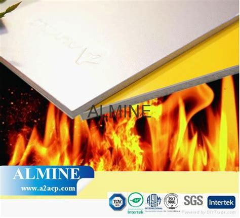 ALMINE Class A2 Fireproof Aluminium Composte Panel A2 S1 D0 China