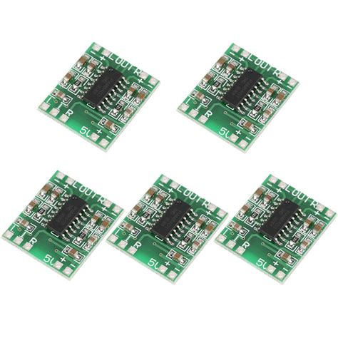 Buy 5pcs Super Small Power Amplifier Board 3W 3W Type D PAM8403 Digital