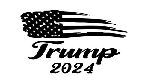 Trump 2024 Distressed Flag Vinyl Decal Car Truck Window Bumper Sticker Ebay