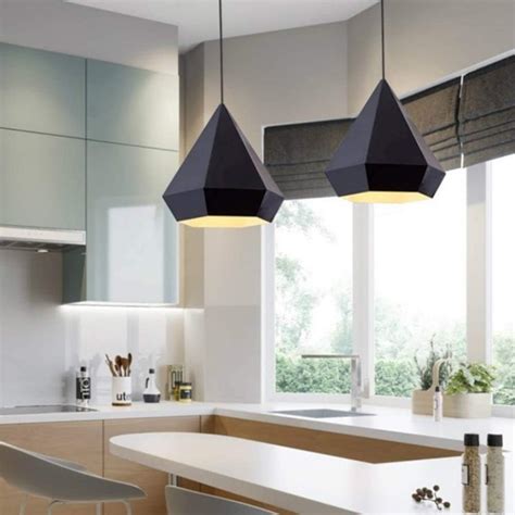 Buy Black Diamond Geometric Pendant Light Ultronics Lights