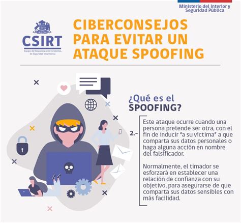 Ciberconsejos Para Evitar Ser V Ctimas Del Spoofing Csirt De Gobierno