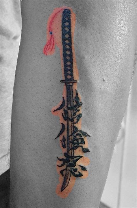 Tatuaje Katana Kanji Tatuagem Tatuagem Tradicional Tatuagens