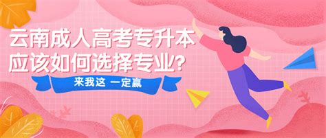 学历提升函授：云南成人高考专升本应该如何选择专业？ 哔哩哔哩