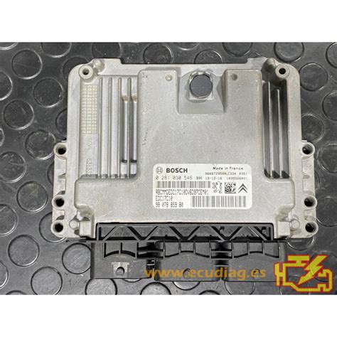 ECU BOSCH EDC17C10 5 10 0281030546 CITROEN BERLINGO 1 6 HDI 92CV