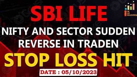 NIFTY TREND REVERSE LIVE TRADING SBI LIFE STOP LOSS HIT