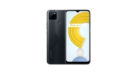Realme C21Y (64 GB / 4 GB / Cross Black) | SoloTodo