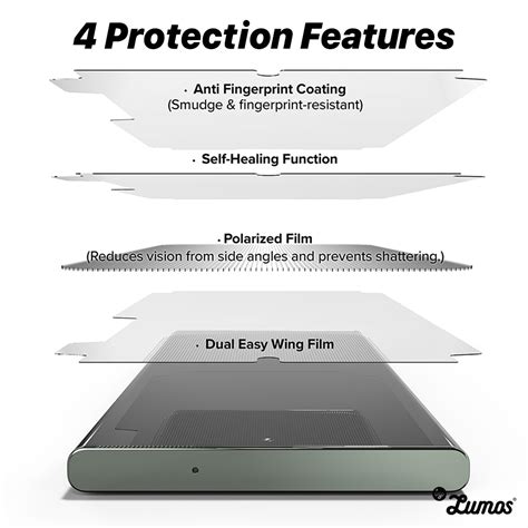 Ringke Privacy Dual Easy Wing Screen Protector For Samsung Galaxy S