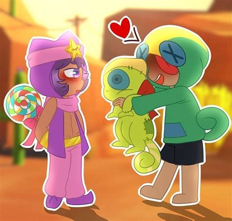 Le Migliori Immagini Di Leon E Sandy Brawl Stars Wonder Day — Disegni