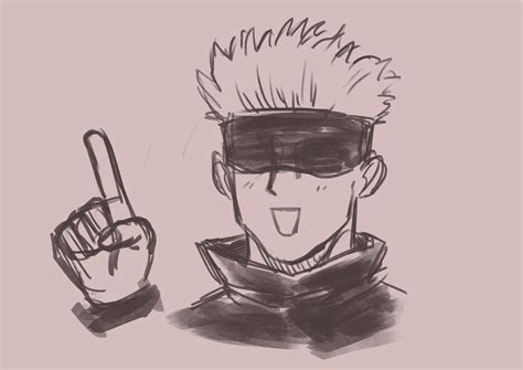 Gojo Doodle R Jujutsukaisen