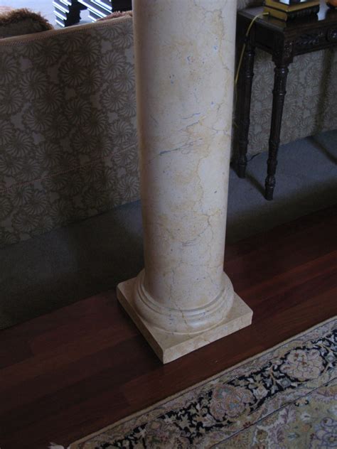 Faux Painted Marble Columns Ct Mjp Studios