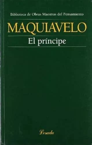 Libro El Principe De Maquiavelo Cuotas Sin Inter S