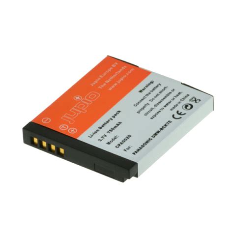 Jupio DMW BCK7E Za Panasonic Baterija CPA0020 750mAh 3 6V