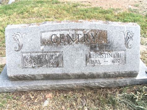 Alfred Thomas Gentry Find A Grave Memorial