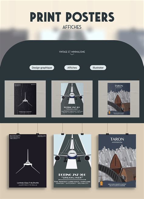 print posters  behance