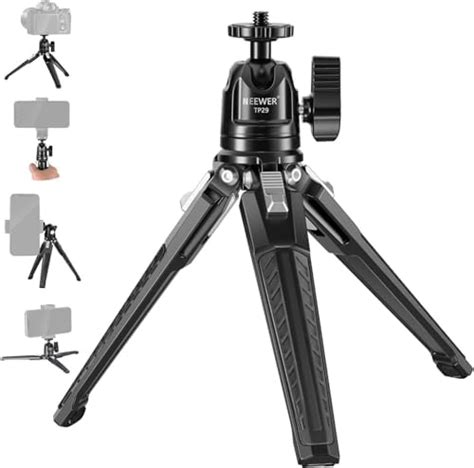 NEEWER Mini Desk Tripod With 360Ball Head Portable Small Pocket Table