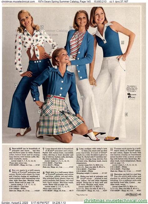 1974 Sears Spring Summer Catalog Page 145 Christmas Catalogs And Holiday Wishbooks Seventies