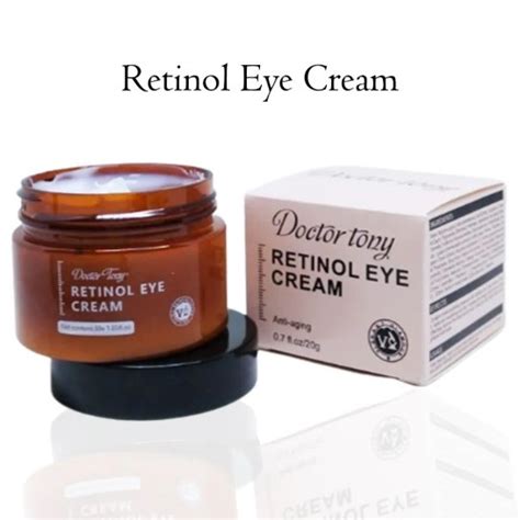 Qblshop Doctor Tony 20g Retinol Eye Cream Removes Dark Circles Reduces