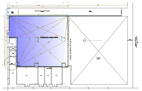 Terrace Floor Plan Detail Cadbull