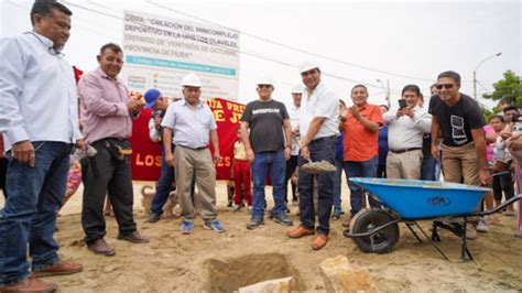 Gobernador da inicio a construcción de minicomplejo deportivo en Los