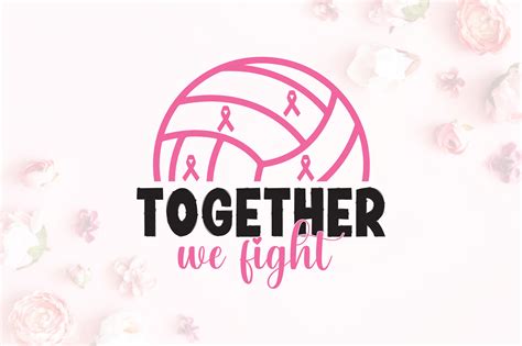 Breast Cancer Volleyball Svg Graphic By Craftlab Creative Fabrica