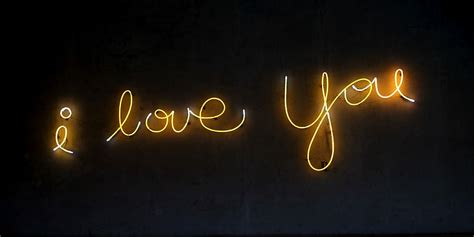 HD wallpaper: i love you illustration, i love you LED light sign, neon ...