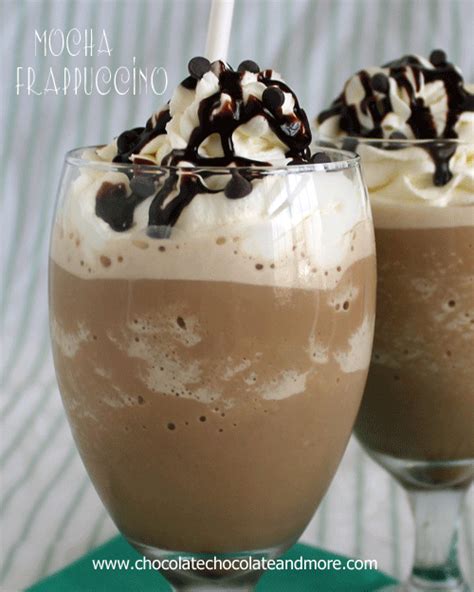 Frozen Mocha Frappuccino Bebidas Com Rum Mocha Frappuccino