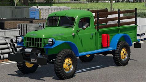 Mod 1946 Dodge Power Wagon V1 0 FS22 FarmingSimulator App