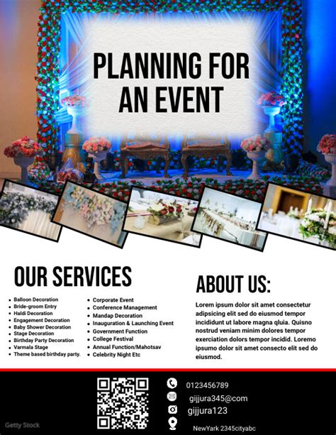 Event Planning Flyers Template Postermywall