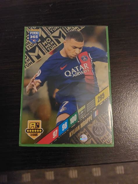 Kylian Mbappe Momentum FIFA 365 Panini X RARE 2024 Kielce OLX Pl