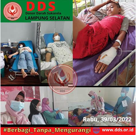 DDS Lampung Selatan Mengasilitasi 5 Kantong Darah Untuk Pasirn Diabetes