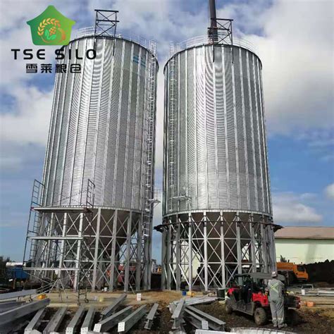 Hopper Bottom Bolted Assembly Corrugated Steel Silos China Hopper