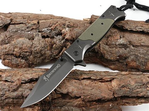 Нож Тактический Складной Полуавтоматический Browning FA45GN с Удобной ...