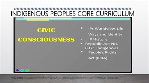 Indigenous Peoples Education Curriculum Framework | PPT