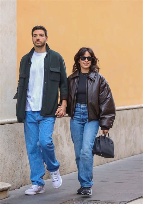 CAMILA CABELLO and Henry Chalhoub Out on a Lunch Date at Bolognese