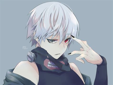 Kaneki Ken Tokyo Ghoul Drawn By Kyoya0o 7snow7 O0 Danbooru