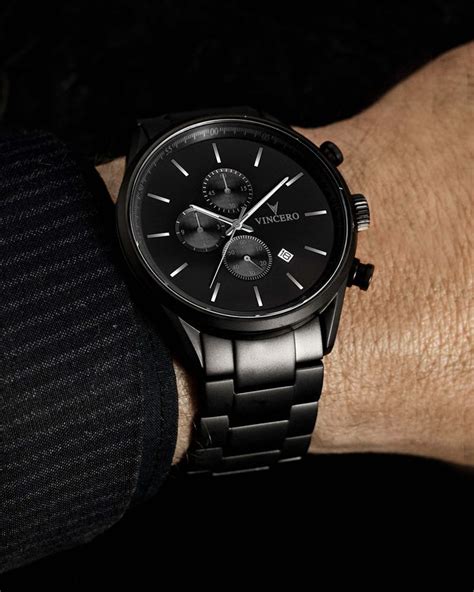 The Chrono S Matte Black Steel Best Watches For Men Luxury Watches