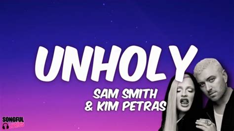 Unholy Sam Smith Kim Petras Song Lyrics Youtube