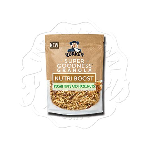 Quaker Granola Nutri Boost Hazelnut Pecan G Flavers