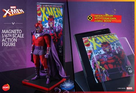 Hot Toys Lan A Figura Do Magneto Em Parceria A Hon Studio Universo Marvel