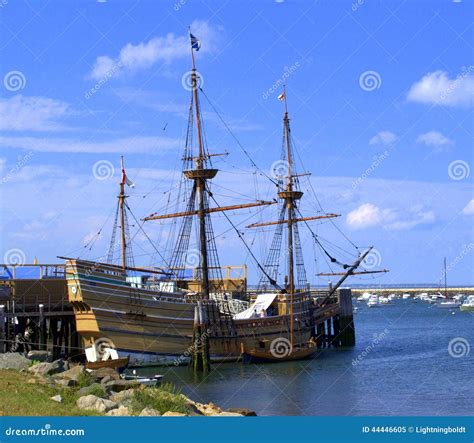 Replica Of Mayflower Ship Stock Photography | CartoonDealer.com #23148512