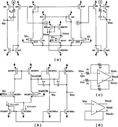 Figure 4 From New Low Voltage Class Ab Ab Cmos Op Amp With Rail To Rail