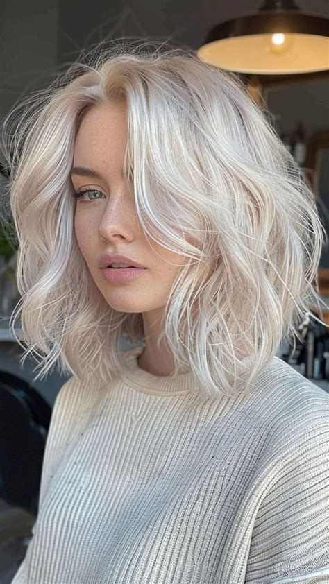 Pin By Total Beauty On Total Beauty In 2024 Icy Blonde Hair White Blonde Hair Balayage Hair