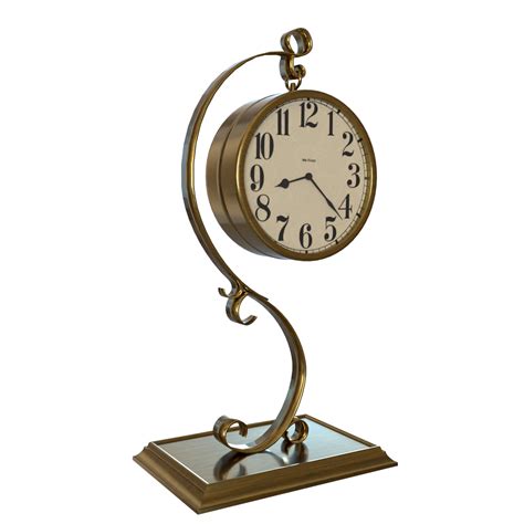 ArtStation - Vintage Table Clock | Game Assets