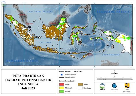 Prakiraan Daerah Potensi Banjir Bulan Juni Juli And Agustus 2023 Bmkg