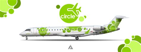 Circle CRJ 700 green - CircleJet - Gallery - Airline Empires