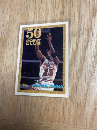 Topps Michael Jordan Point Club Card Ebay