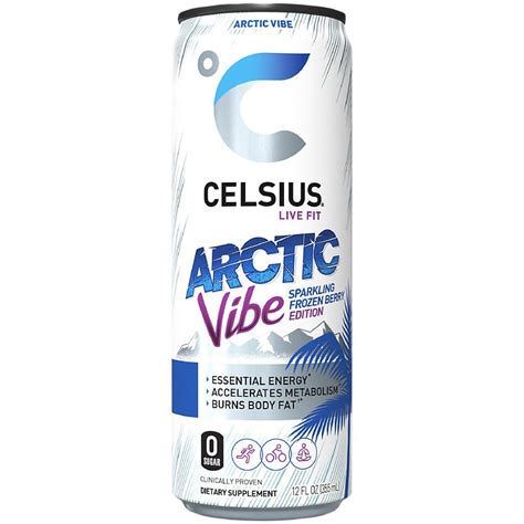 CELSIUS Arctic Vibe Sparkling Frozen Berry Edition Review