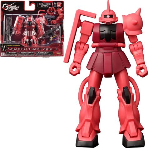 Gundam Infinity Char's Zaku 4 1/2-inch Scale Action Figure